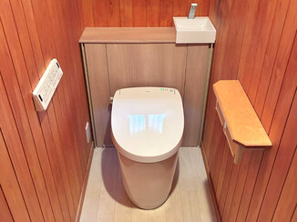 トイレリフォーム 現場に合わせて仕上げた、快適でお手入れしやすいレストルーム